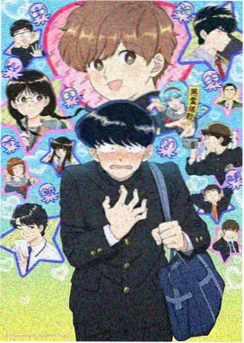 漫画头像女 星纹斗篷 竖构图样本
